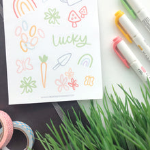 Load image into Gallery viewer, SPRING DOODLES Sticker Sheets