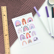 Load image into Gallery viewer, SPOOKY RAINBOWS Sticker Sheet