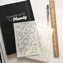 Load image into Gallery viewer, ARROWS & MORE Sticker Sheet