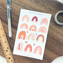 Load image into Gallery viewer, AUTUMN RAINBOWS Sticker Sheet