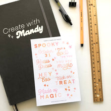 Load image into Gallery viewer, MADE OF MAGIC Sticker Sheet