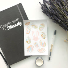 Load image into Gallery viewer, DYED EGGS Sticker Sheet
