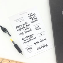 Load image into Gallery viewer, GOALS Sticker Sheet
