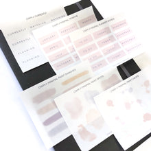 Load image into Gallery viewer, MINIMAL PAINT Transparent Mini Sticker Sheets