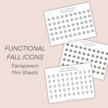 Load image into Gallery viewer, FUNCTIONAL FALL ICONS
