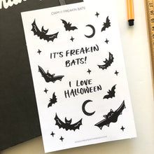 Load image into Gallery viewer, FREAKIN BATS Sticker Sheet