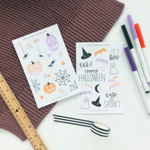 Load image into Gallery viewer, PASTEL HALLOWEEN Sticker Set