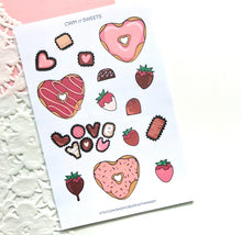 Load image into Gallery viewer, SWEETS Sticker Sheet