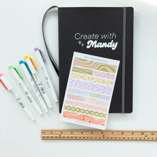 Load image into Gallery viewer, TRENDY WASHI STRIPS Sticker Sheet