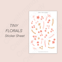 Load image into Gallery viewer, TINY FLORALS Sticker Sheet