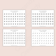 Load image into Gallery viewer, FUNCTIONAL ICONS VOL.2 Sticker Sheets