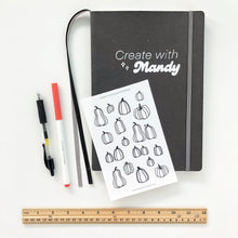 Load image into Gallery viewer, DOODLE PUMPKINS Sticker Sheet