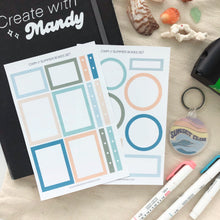 Load image into Gallery viewer, SUMMER BOXES SET Sticker Sheets