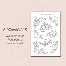 Load image into Gallery viewer, BOTANICALS Sticker Sheet