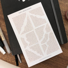 Load image into Gallery viewer, BOOK SCRAPS Sticker Sheet