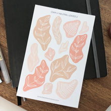 Load image into Gallery viewer, NEUTRAL LEAVES Sticker Sheets