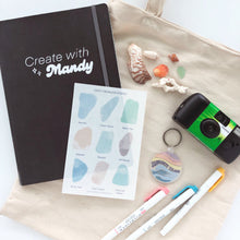 Load image into Gallery viewer, SEAGLASS STORIES Sticker Sheet