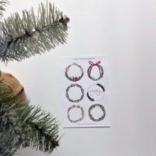Load image into Gallery viewer, HOLIDAY WREATHS Sticker Sheet
