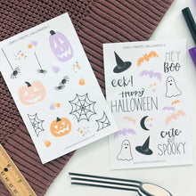 Load image into Gallery viewer, PASTEL HALLOWEEN Sticker Set