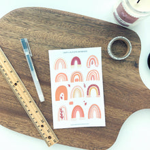 Load image into Gallery viewer, AUTUMN RAINBOWS Sticker Sheet
