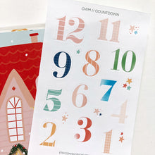 Load image into Gallery viewer, COUNTDOWN Sticker Sheet