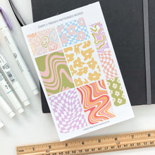 Load image into Gallery viewer, TRENDY PATTERNED BOXES Sticker Sheet