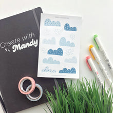 Load image into Gallery viewer, CLOUDY DAY Sticker Sheet
