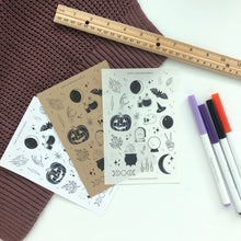 Load image into Gallery viewer, SPOOKY NIGHT Sticker Sheet