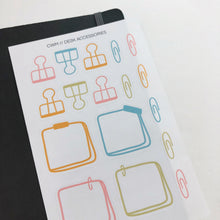 Load image into Gallery viewer, DESK ACCESSORIES Sticker Sheet