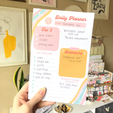 Load image into Gallery viewer, Signature Daily Planner Notepad