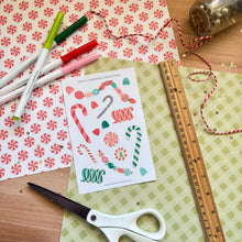 Load image into Gallery viewer, CHRISTMAS CONFECTIONS Sticker Sheet
