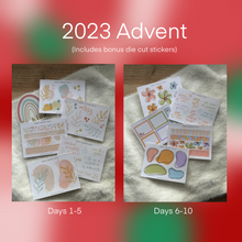 Load image into Gallery viewer, STICKER ADVENT CALENDAR // Past Christmas Editions // Wrapped or Unwrapped
