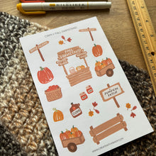 Load image into Gallery viewer, FALL FARMSTAND Sticker Sheet
