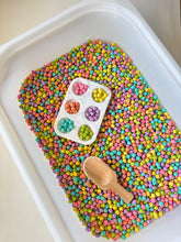 Load image into Gallery viewer, COLOR POP CHICKPEAS Sensory Bin Mix

