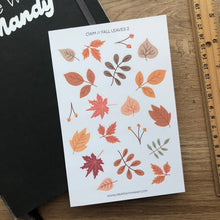 Load image into Gallery viewer, FALL LEAVES 2 Sticker Sheet
