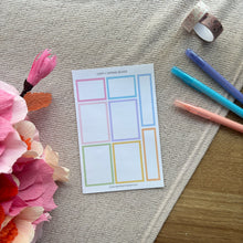 Load image into Gallery viewer, SPRING BOXES Sticker Sheet
