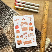 Load image into Gallery viewer, FALL FARMSTAND Sticker Sheet
