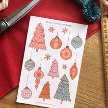 Load image into Gallery viewer, BOHO CHRISTMAS Sticker Set
