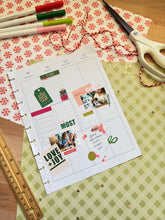 Load image into Gallery viewer, CHRISTMAS JOURNALING Sticker Sheet
