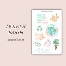 Load image into Gallery viewer, MOTHER EARTH Sticker Sheet
