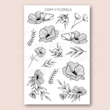 Load image into Gallery viewer, FLORALS Sticker Sheet
