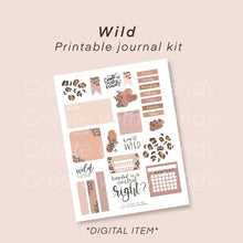 Load image into Gallery viewer, DIGITAL Wild Printable Kit
