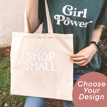 Load image into Gallery viewer, REUSABLE Canvas Tote Bag
