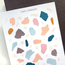 Load image into Gallery viewer, TERRAZZO Sticker Sheet
