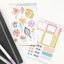 Load image into Gallery viewer, BRIGHT BLOOMS Sticker Sheet Set

