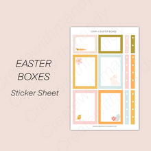 Load image into Gallery viewer, EASTER BOXES Sticker Sheet
