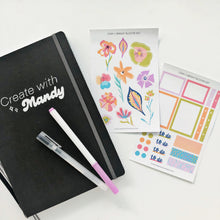 Load image into Gallery viewer, BRIGHT BLOOMS Sticker Sheet Set
