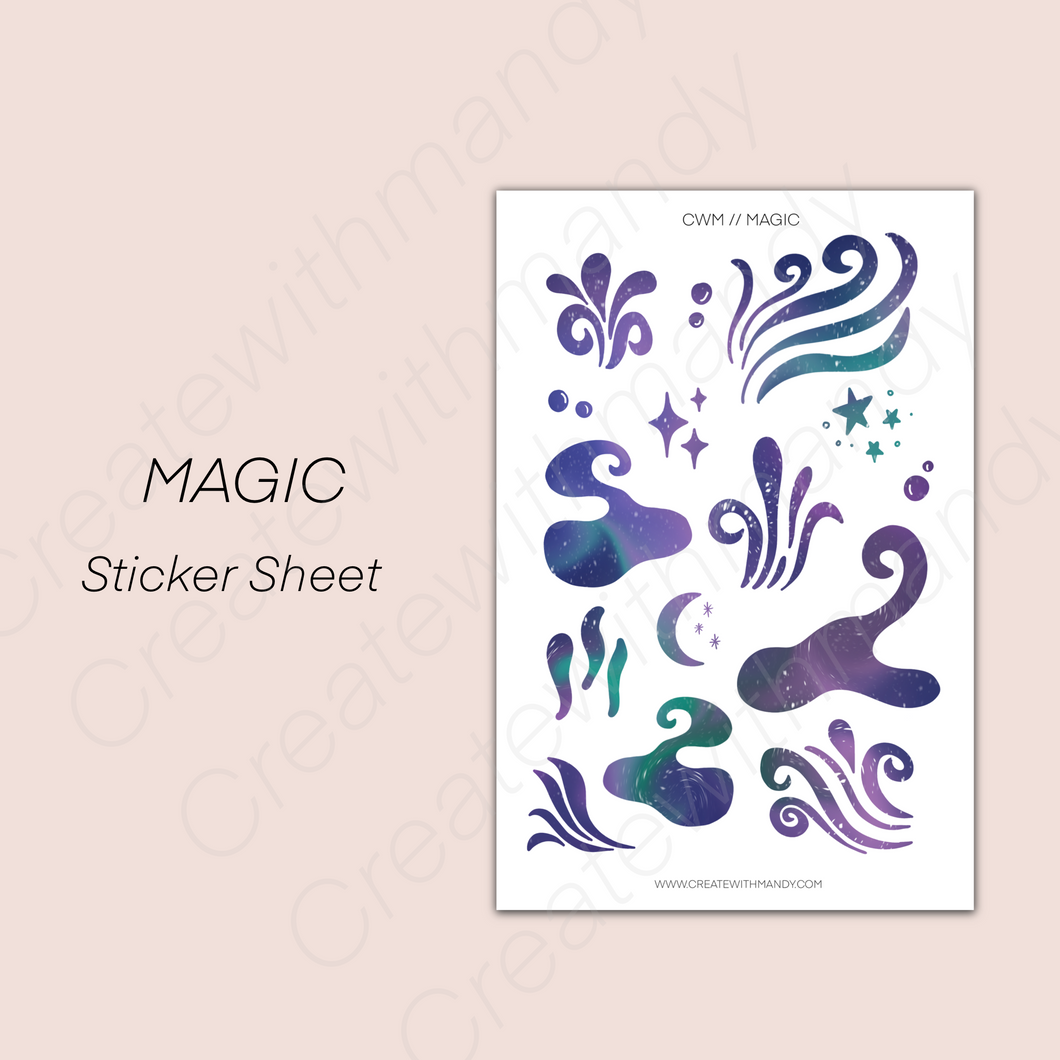 MAGIC Sticker Sheet