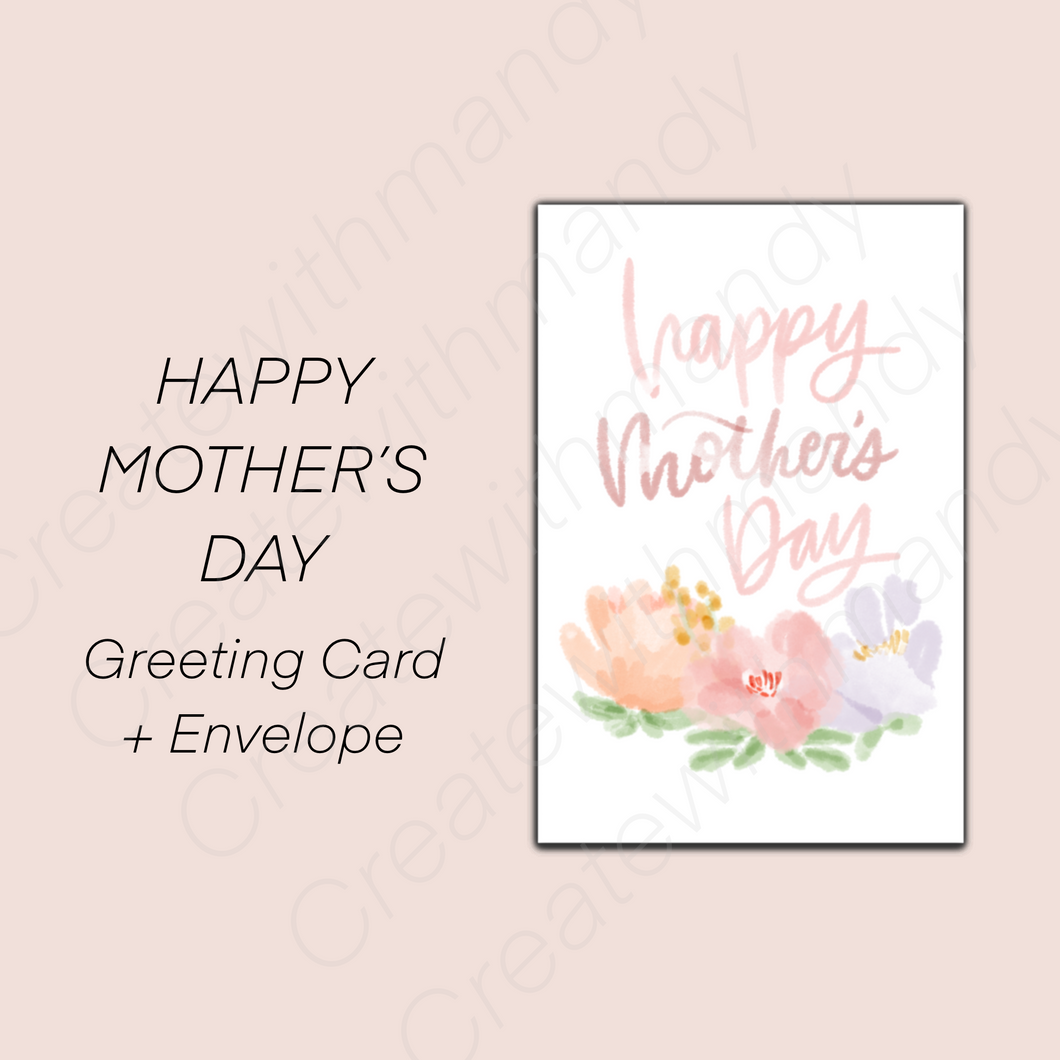 HAPPY MOTHER’S DAY Greeting Card