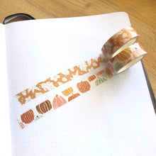 Load image into Gallery viewer, WATERCOLOR PUMPKINS Washi Tape
